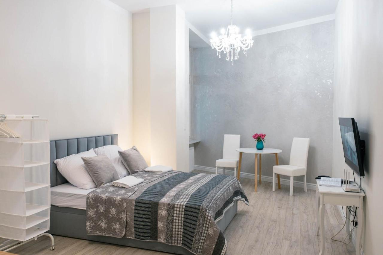 Apartament Grey Pearl Downtown Apartment วอร์ซอ ภายนอก รูปภาพ