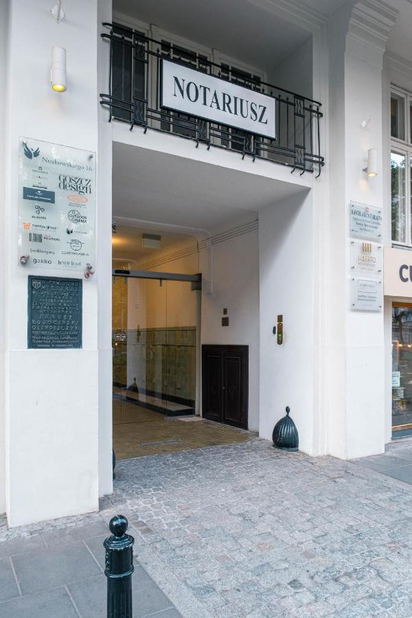 Apartament Grey Pearl Downtown Apartment วอร์ซอ ภายนอก รูปภาพ